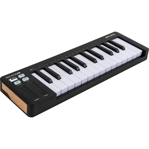 Arturia Microlab Mk3 25 Key MIDI Controller - Black