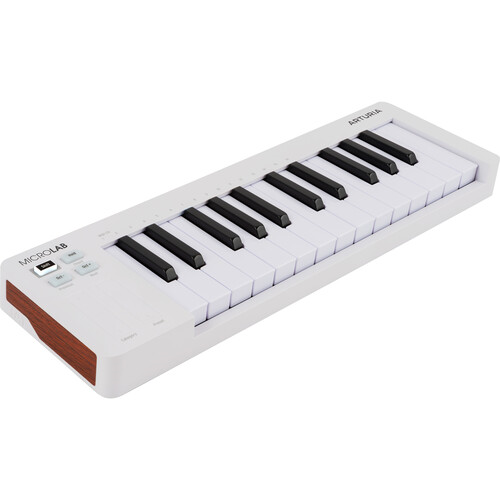 Arturia Microlab Mk3 25 Key MIDI Controller - White