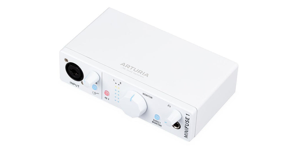 Arturia Minifuse 1 1in 2out USB 2 Interface White