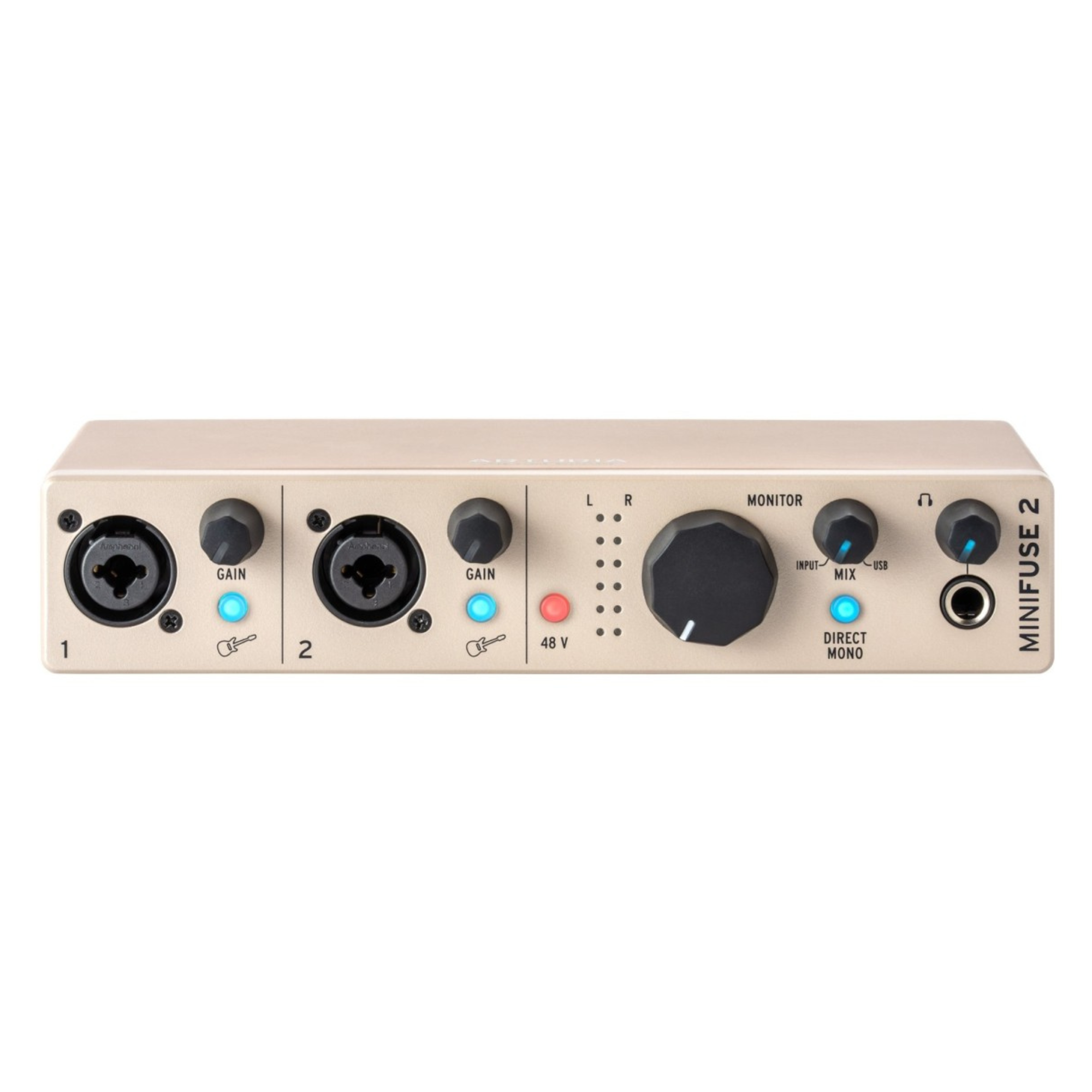 Arturia Minifuse 2 USB Audio Interface - Champagne