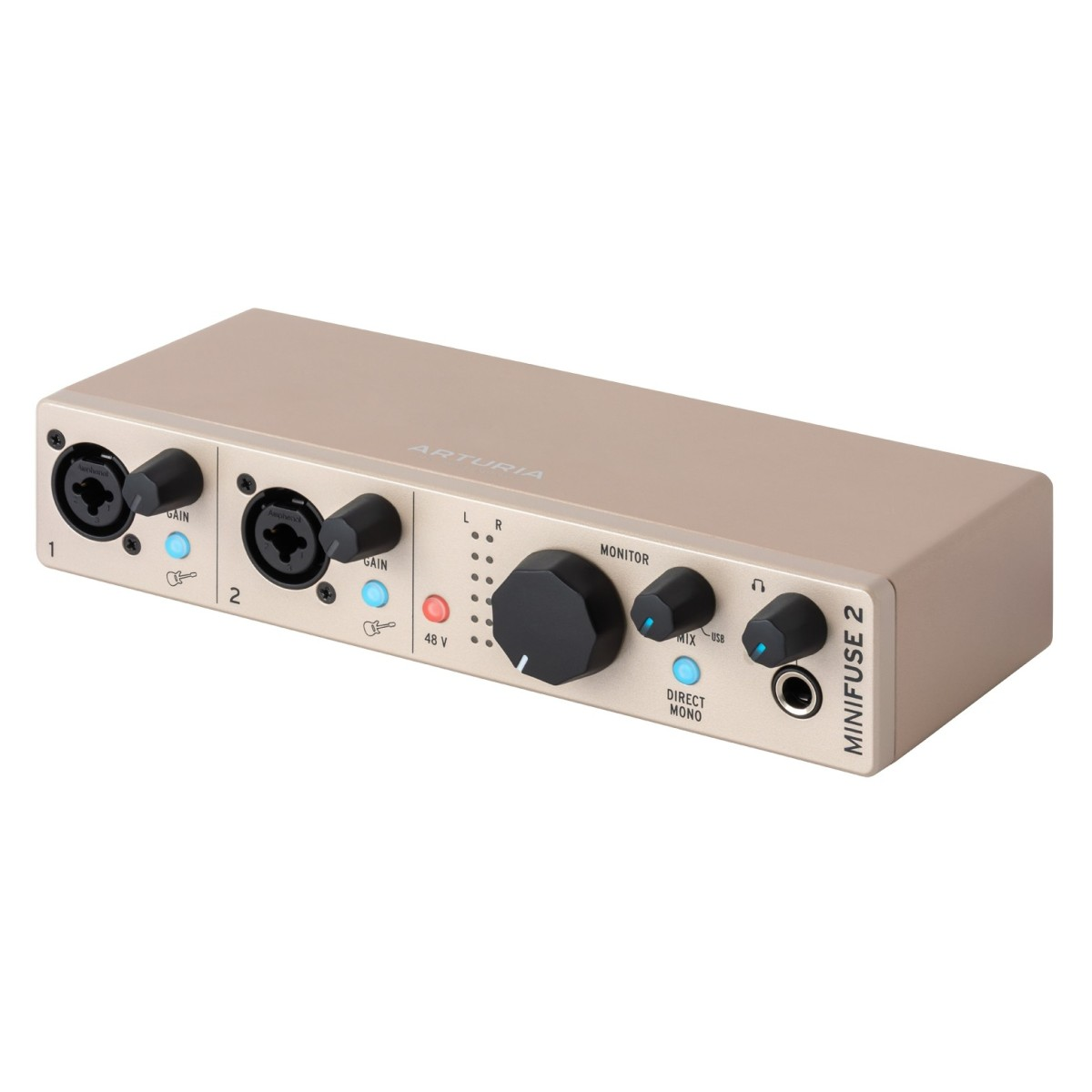 Arturia Minifuse 2 USB Audio Interface - Champagne