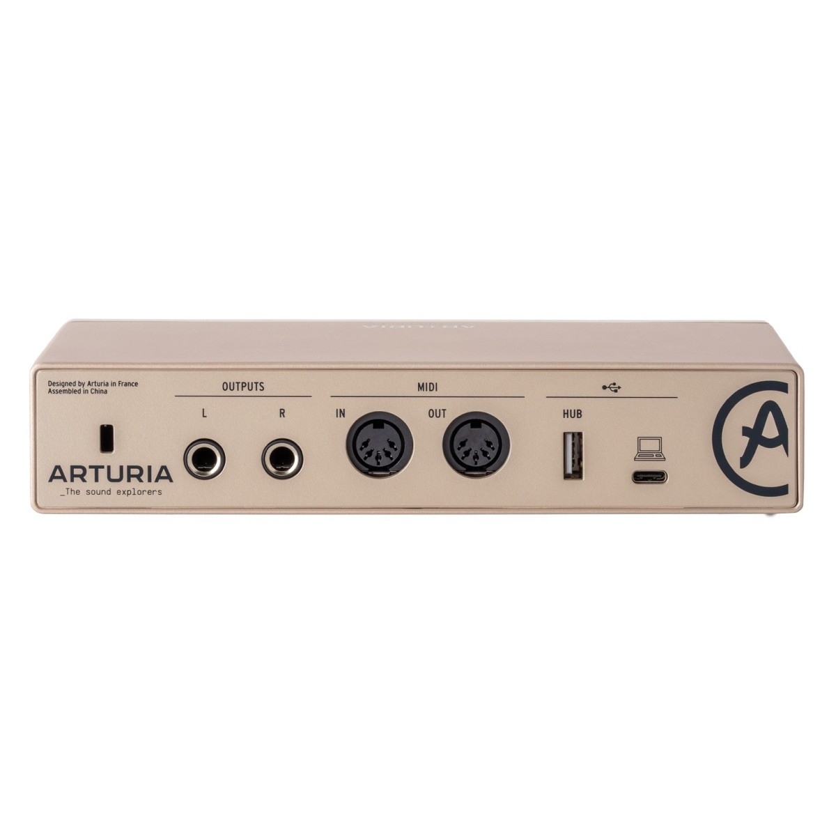 Arturia Minifuse 2 USB Audio Interface - Champagne