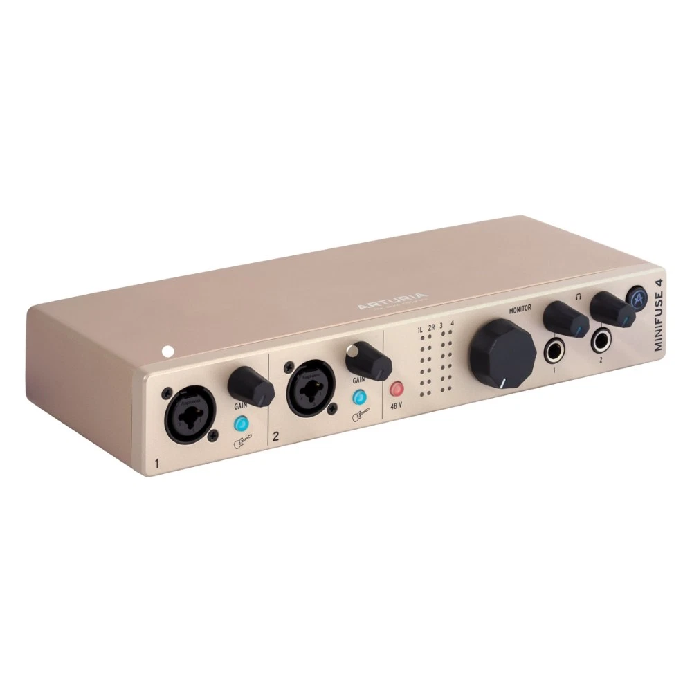 Arturia Minifuse 4 USB Audio Interface - Champagne