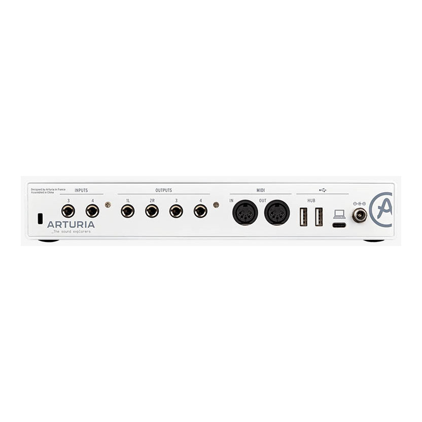 Arturia MiniFuse 4 4 In 4 Out USB Audio Interface in White