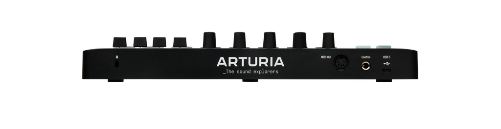 Arturia Minilab Mk3 Compact Midi Keyboard and Pad Controller - Black