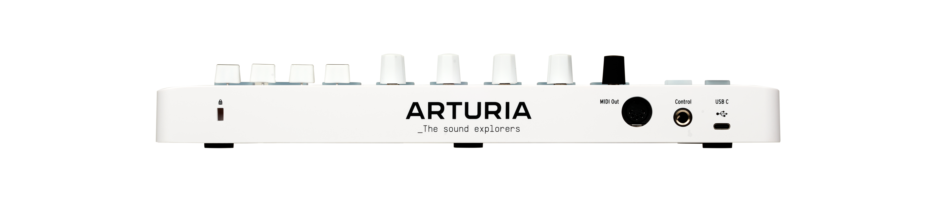 Arturia Minilab Mk3 Compact Midi Keyboard and Pad Controller - White
