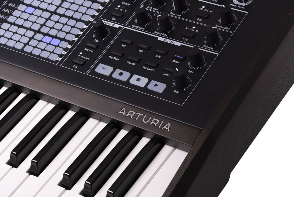 Arturia PolyBrute Noir Limited Edition 61 Key Analog Synthesizer