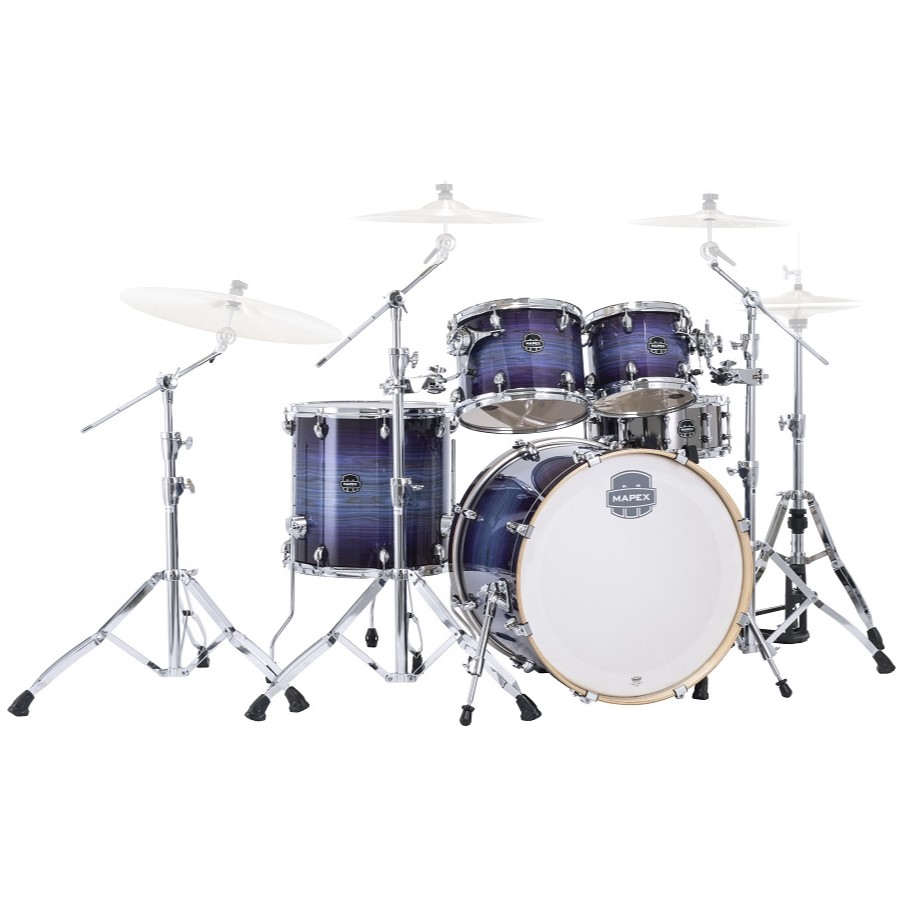 Mapex Armory Series AR529S 22/10/12/16+14S 5pc Drum Shell Pack - Night Sky Burst