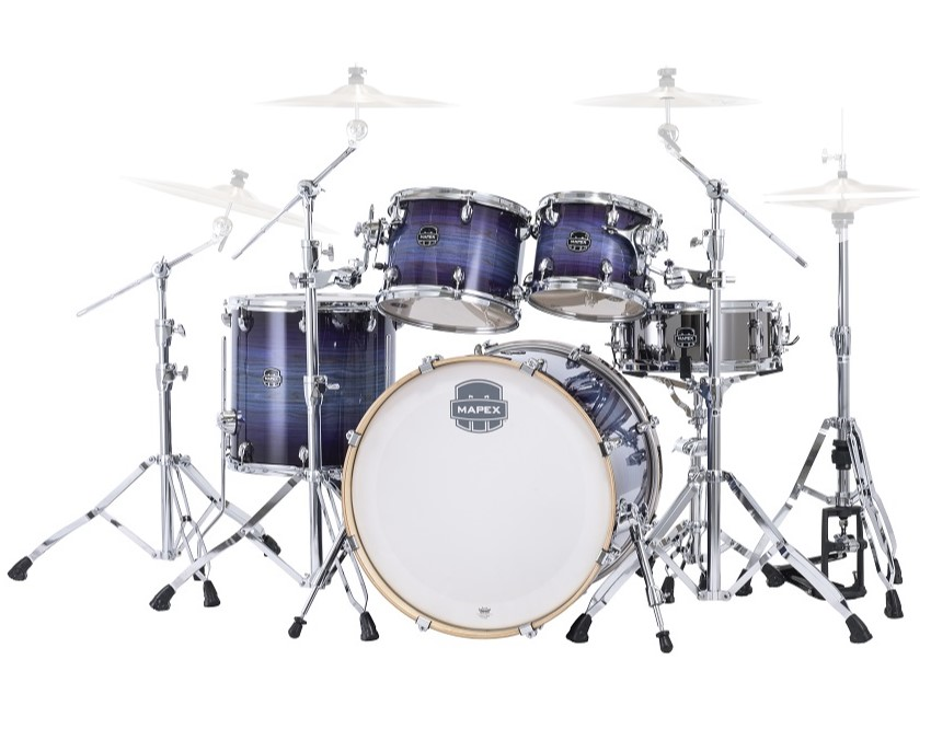 Mapex Armory Series AR529S 22/10/12/16+14S 5pc Drum Shell Pack - Night Sky Burst