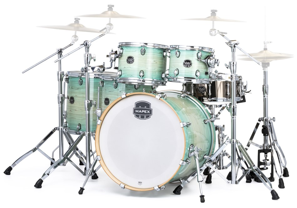 Mapex Armory Series AR628SFE 22/10/12/14/16+14S 6pc Drum Shell Pack - Ultramarine