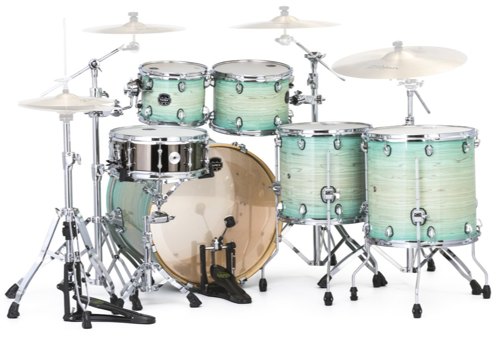 Mapex Armory Series AR628SFE 22/10/12/14/16+14S 6pc Drum Shell Pack - Ultramarine