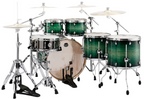 Mapex Armory Series AR628SFU 22/10/12/14/16+14S 6pc Drum Shell Pack - Emerald Burst