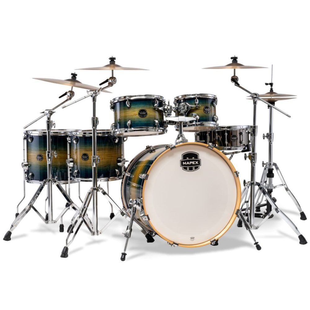 Mapex Armory 6pce Fast 22 Shell Pack  -  Rainforest Burst