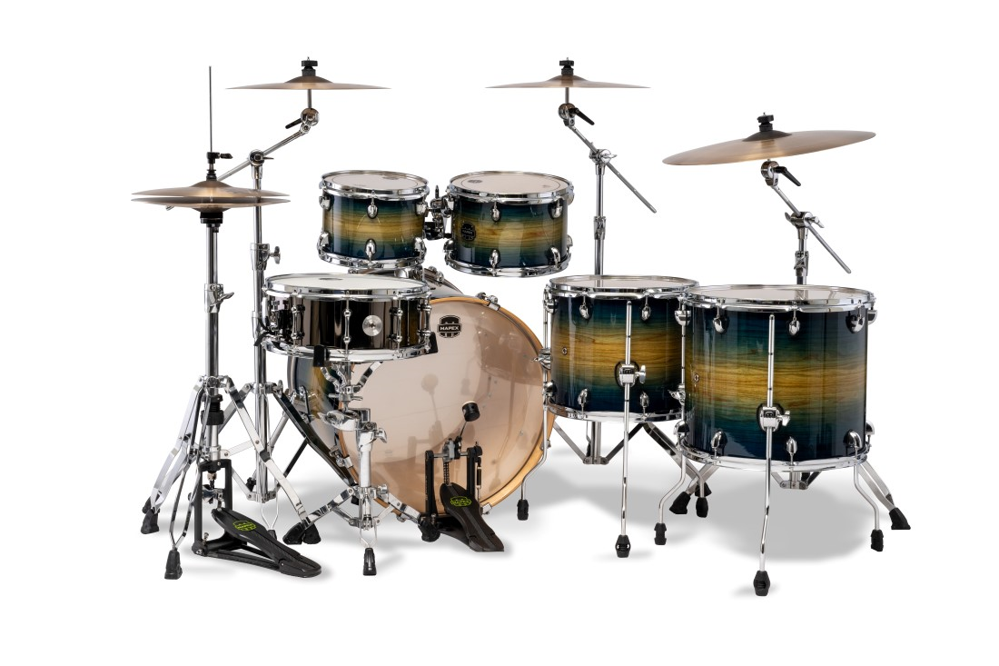 Mapex Armory 6pce Fast 22 Shell Pack  -  Rainforest Burst
