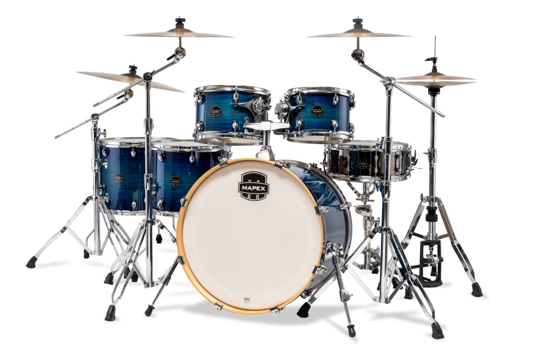 Mapex Armory 6Pce Fast 22" Shell Pack  -  Blue Wave