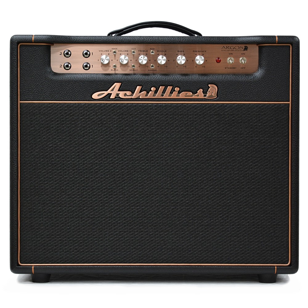 Achillies Argos 1x12 40W Tube Guitar Combo Amplifier with Celestion Creamback - Black Bronco Tolex