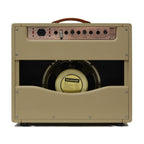 Achillies Argos 1x12 40W tube guitar combo amplifier with tan Bronco tolex and Celestion Creamback speaker.