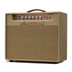 Achillies Argos 1x12 40W tube guitar combo amplifier with tan Bronco tolex and Celestion Creamback speaker.