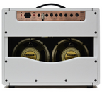 Achillies Argos 2x10 40W Tube Guitar Combo Amplifier with Creambacks - Hot White Bronco Tolex