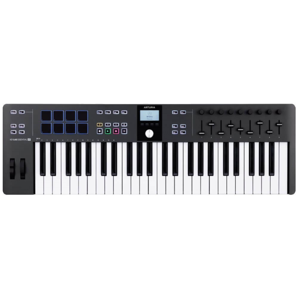 Arturia KeyLab Essential Mk3 49-Key Universal MIDI Controller - Black