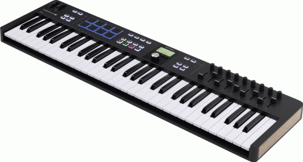 Arturia KeyLab Essential Mk3 61-Key Universal MIDI Controller - Black