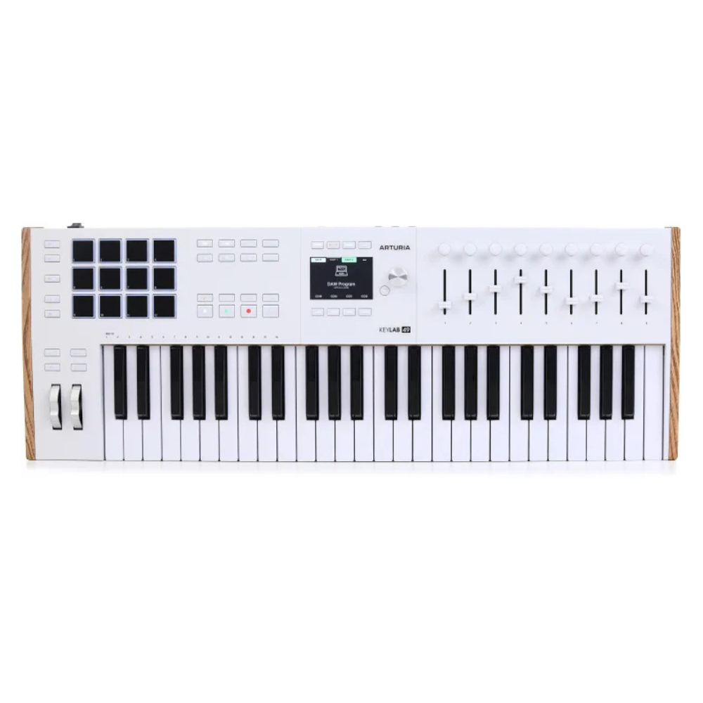 Arturia Keylab 49 MK3 Midi Controller 49 Keys White