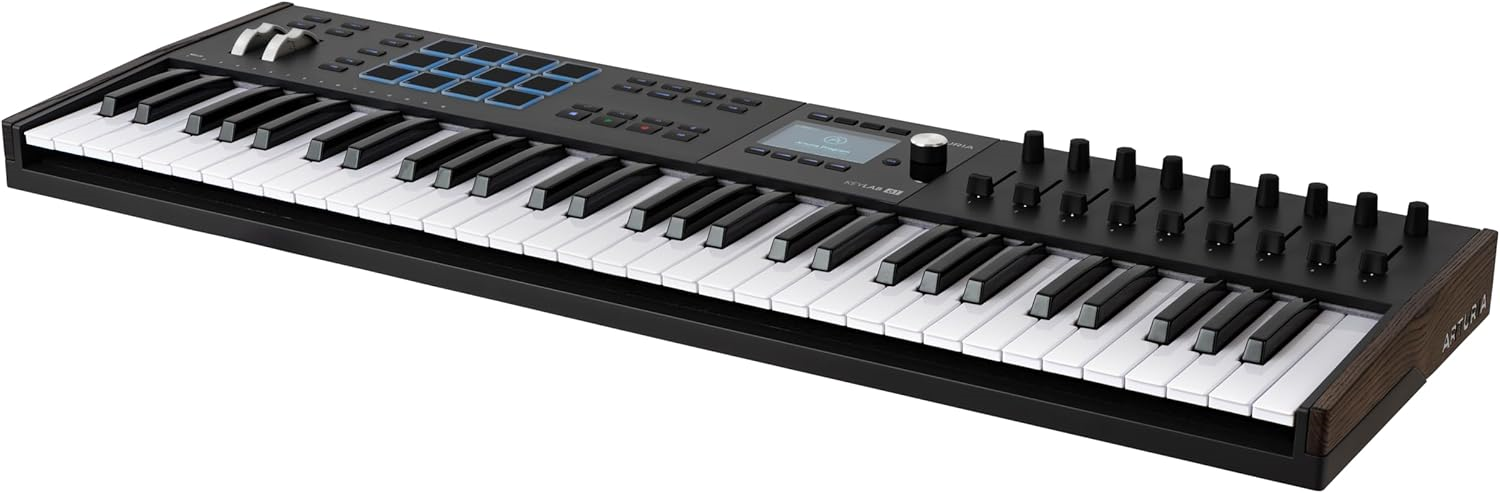 Arturia Keylab 61 MK3 Midi Controller 61 Keys Black