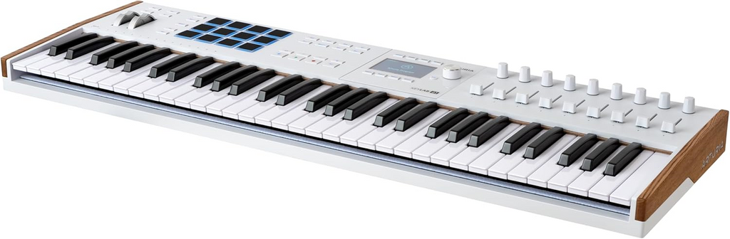 Arturia Keylab 61 MK3 Midi Controller 61 Keys White