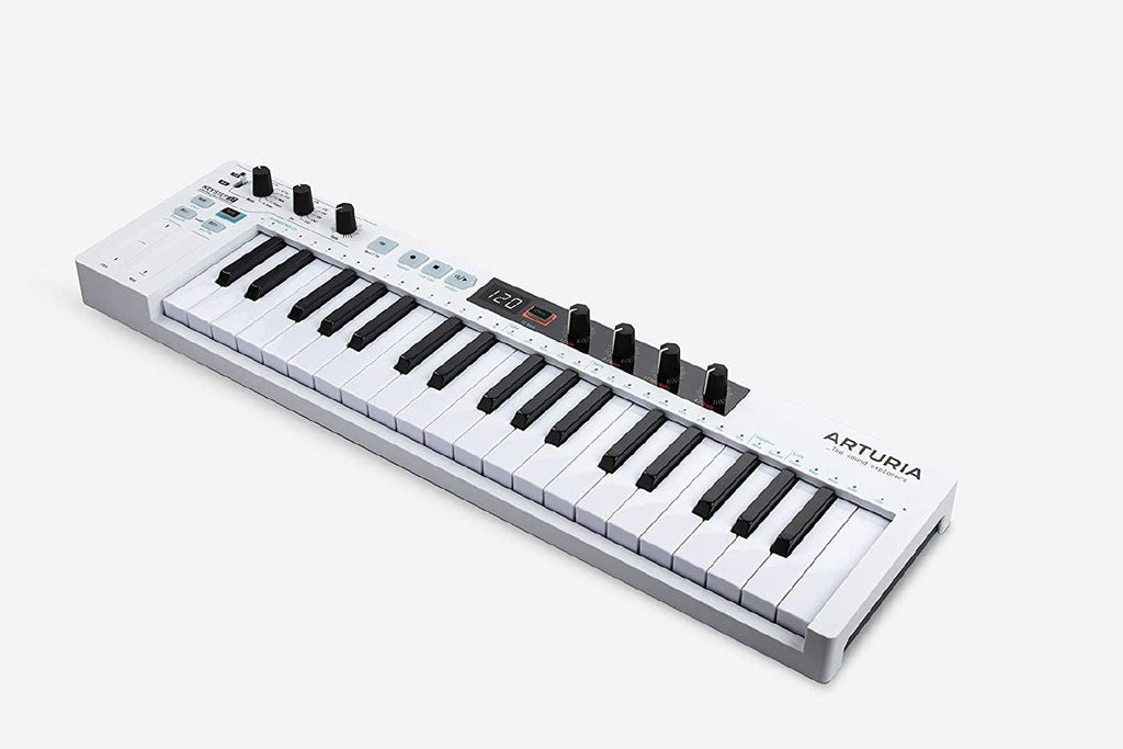 Arturia Keystep 37 Polyphonic Step Sequencer & Keyboard Controller - White