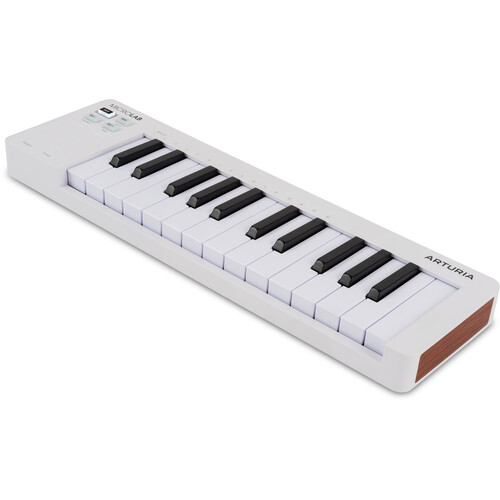 Arturia Microlab Mk3 25 Key MIDI Controller - White