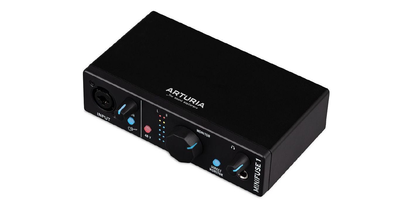 Arturia Minifuse 1 1in 2out USB 2 Interface Black