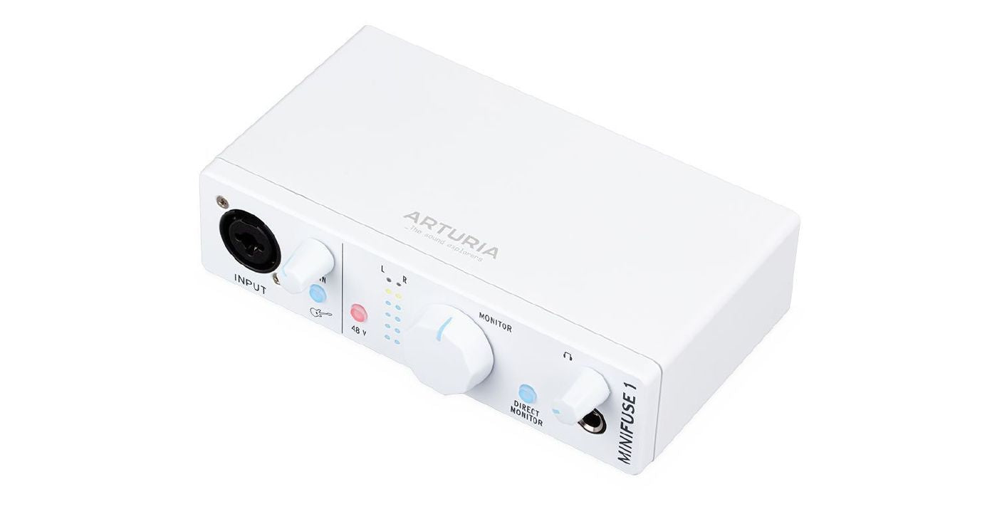 Arturia Minifuse 1 1in 2out USB 2 Interface White