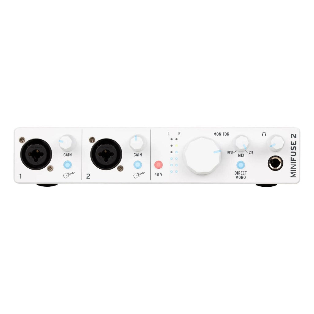 Arturia Minifuse 2 2in 2out USB 2 Interface White