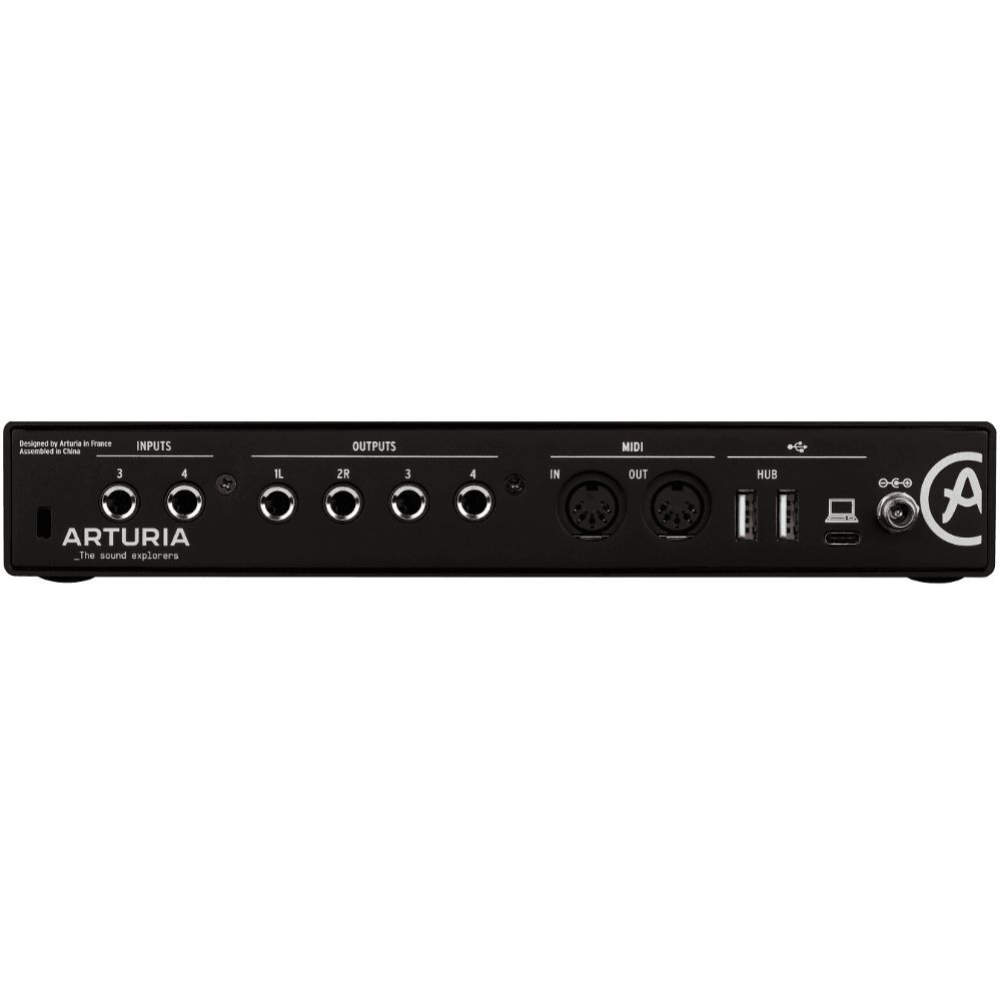 Arturia MiniFuse 4 4 In 4 Out USB Audio Interface in Black