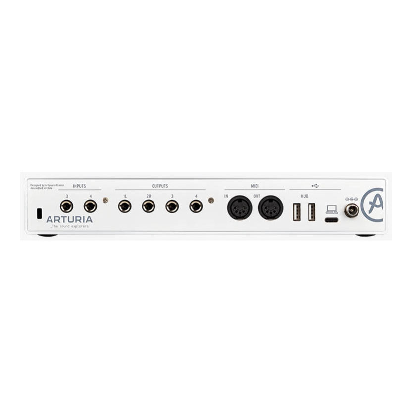 Arturia MiniFuse 4 4 In 4 Out USB Audio Interface in White