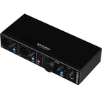 Arturia MiniFuse 2 Complete Recording Pack with Interface, Microphone, Headphones, and Cable - Black