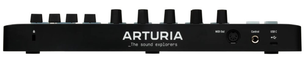 Arturia Minilab Mk3 Compact Midi Keyboard and Pad Controller - Deep Black