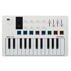 Arturia Minilab Mk3 Compact Midi Keyboard and Pad Controller - White