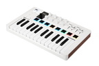 Arturia Minilab Mk3 Compact Midi Keyboard and Pad Controller - White