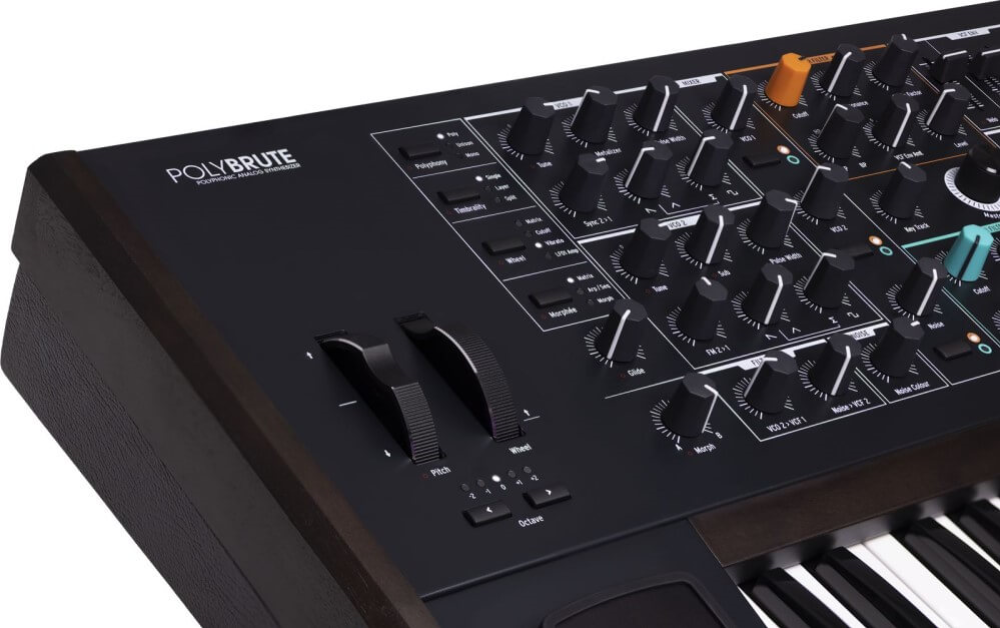 Arturia PolyBrute Noir Limited Edition 61 Key Analog Synthesizer