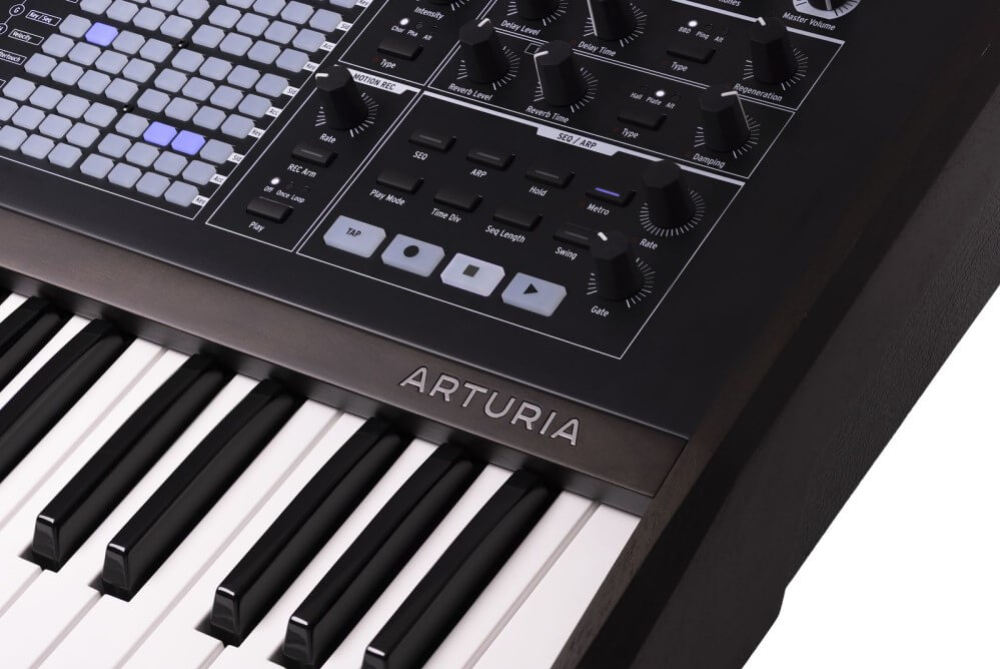 Arturia PolyBrute Noir Limited Edition 61 Key Analog Synthesizer