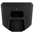 RCF ART 910-A 2100W powered PA speaker with 10-inch driver and sleek black casing, designed for professional sound reinforcement.