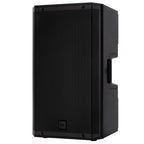 RCF ART 912-A 12-inch powered PA speaker with 2100W output, featuring professional audio equipment and control panel.