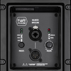 RCF ART 915-A 2100W powered PA speaker with a large speaker cone and control panel, designed for professional sound reinforcement.