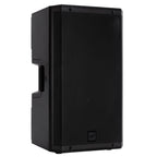 RCF ART 935-A 2100W powered PA speaker with a black enclosure and control panel, designed for professional audio performance.