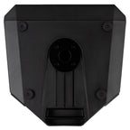 RCF ART 935-A 2100W powered PA speaker with a large speaker cone, control panel, and sturdy black enclosure.