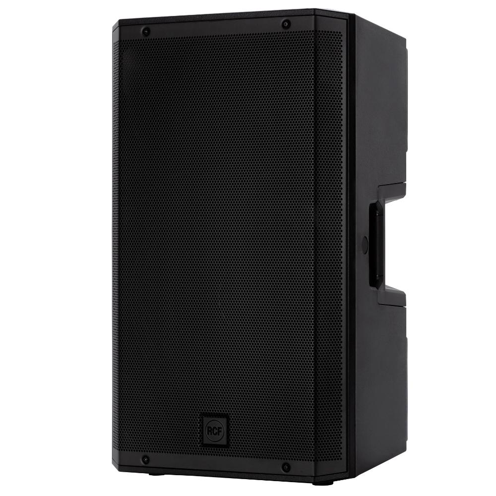 RCF ART945A 2100 Watt powered PA speaker with 15-inch woofer and 4-inch high-frequency driver, designed for professional sound reinforcement.