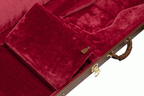Gibson Explorer Original electric guitar hardshell case with padded interior and durable exterior, designed for secure guitar storage.