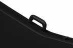 Gibson Flying V Modern electric guitar in a hardshell case, showing the case's exterior and handle for guitar storage and protection.