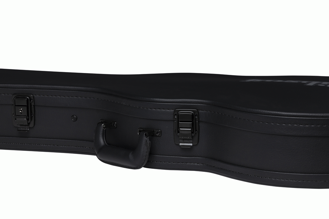 Gibson Les Paul Modern electric guitar in a hardshell case with padded interior and sturdy exterior for protection.